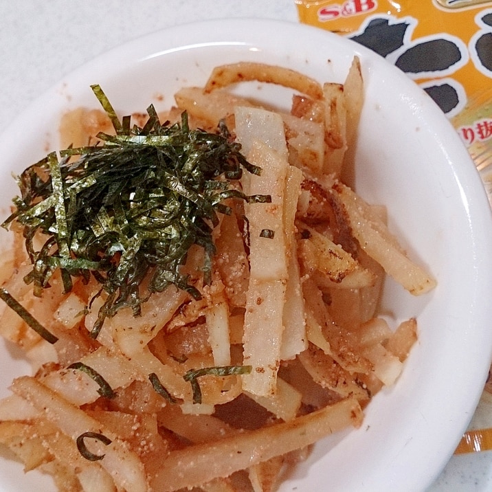 S Bたらこソースで 大根のたらこバターソテー レシピ 作り方 By Hideok888 楽天レシピ